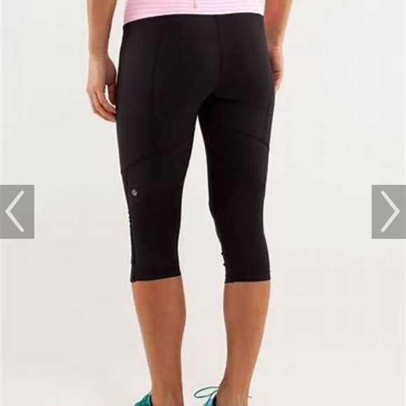 Lululemon Run Crop Leggings - Picture 2 of 3